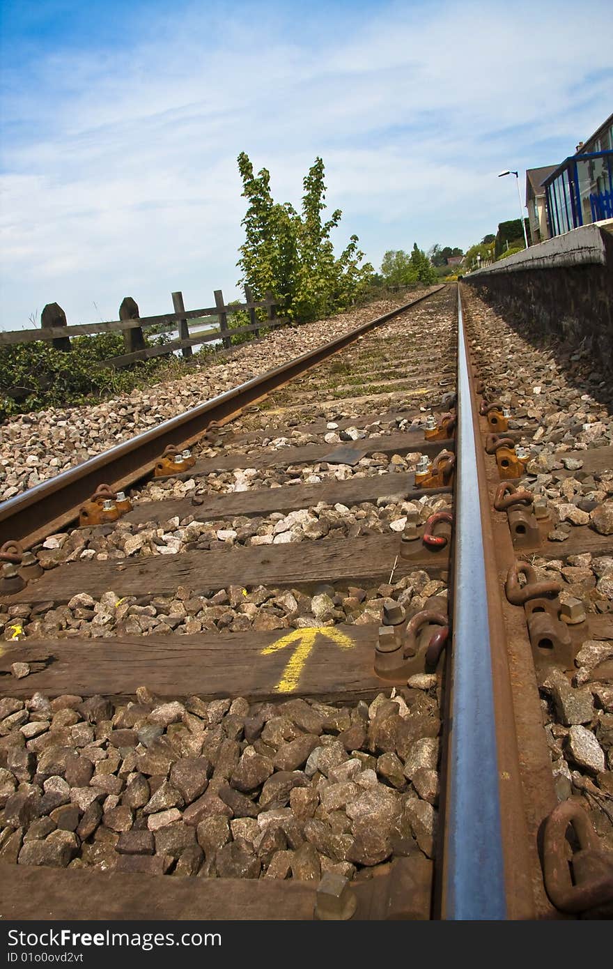 Devon railway tracks