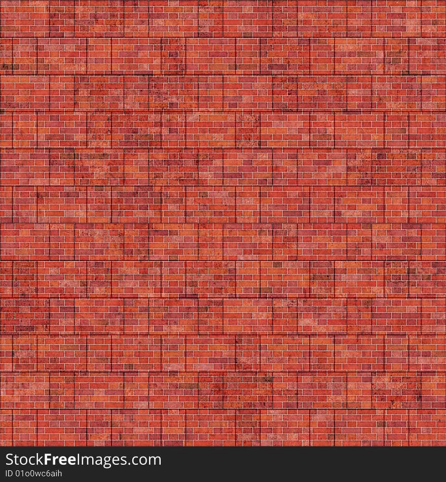 A image of a brick wall. Seamlessly composable texture. A image of a brick wall. Seamlessly composable texture