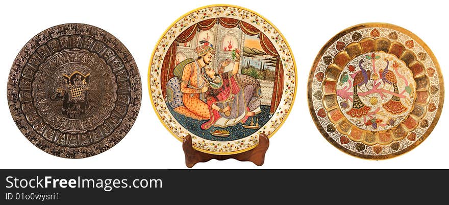 Collection of subjects of an interior from India