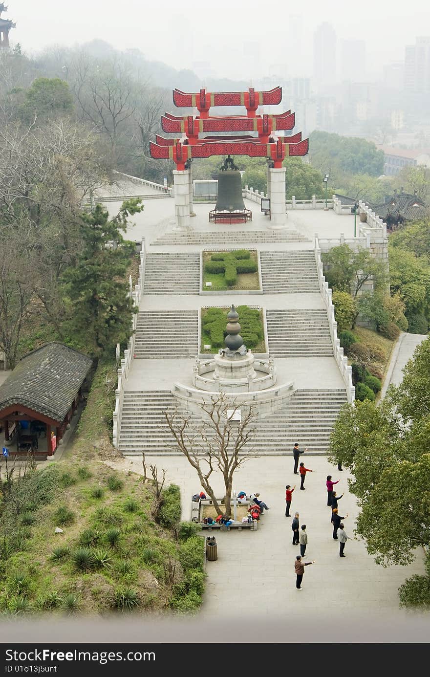 Ancient Copper Bell Of China