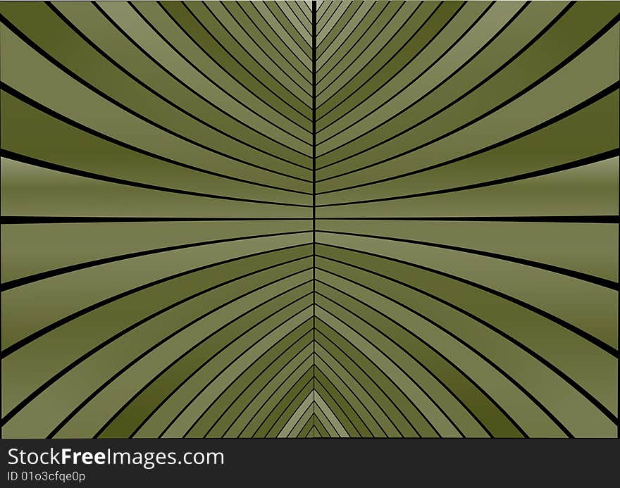 Green reflectied background for titles. Green reflectied background for titles