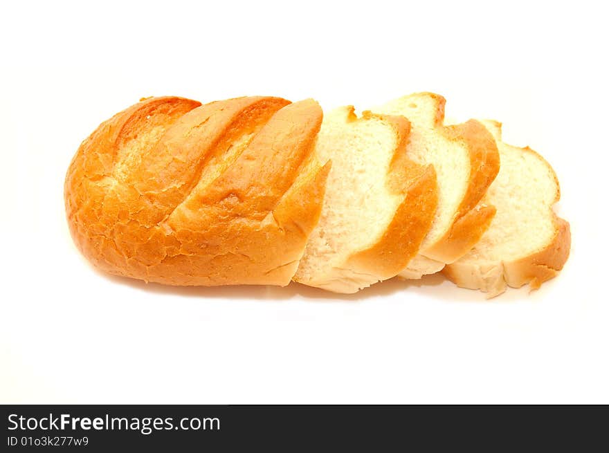 Bakery foodstuffs. Shot in a studio