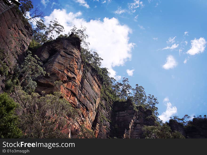 Cliff in Australia