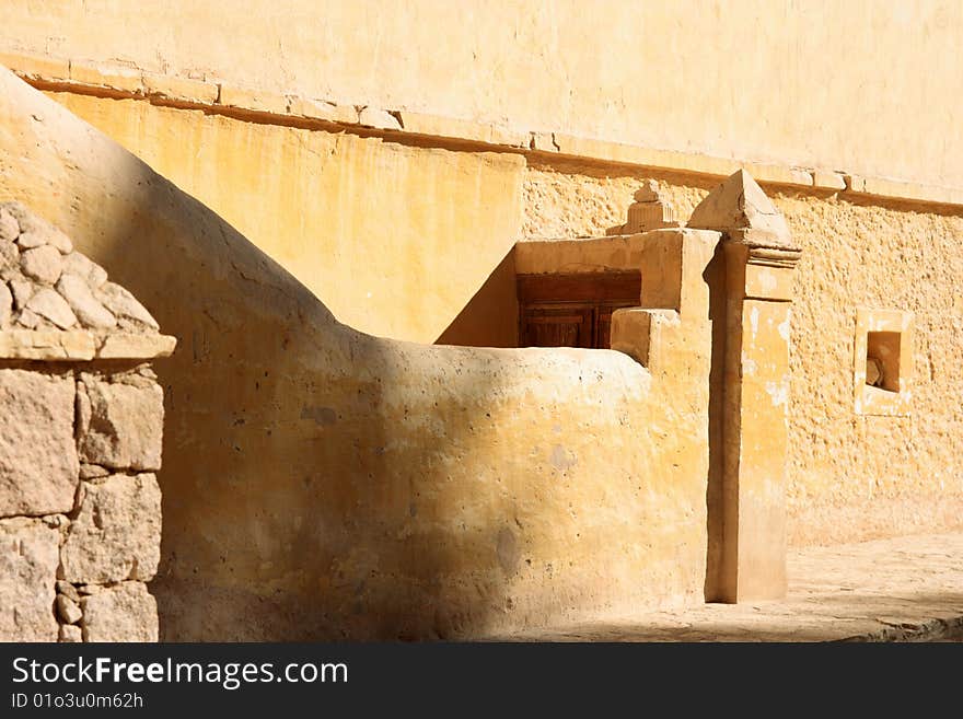 Ancient repository in Catherine's Monastery on Sinai. Ancient repository in Catherine's Monastery on Sinai