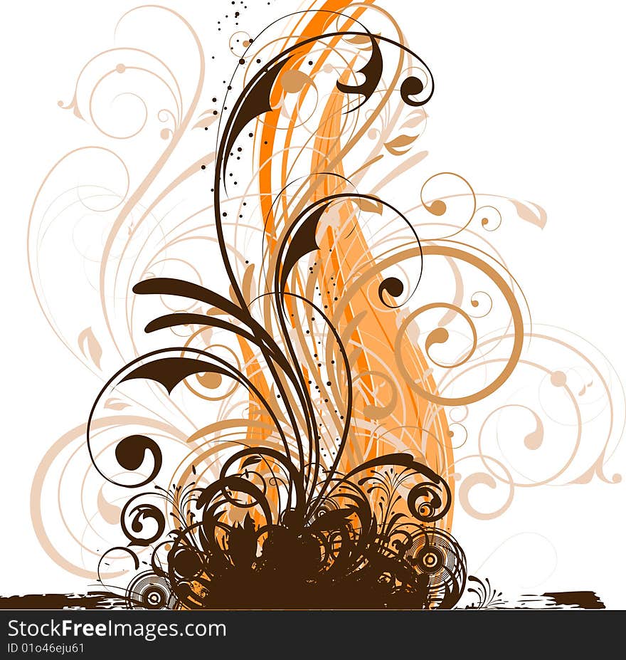 Floral Abstract Background