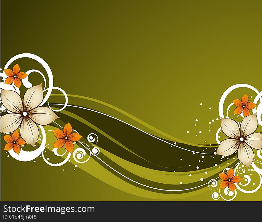 Floral Abstract Background