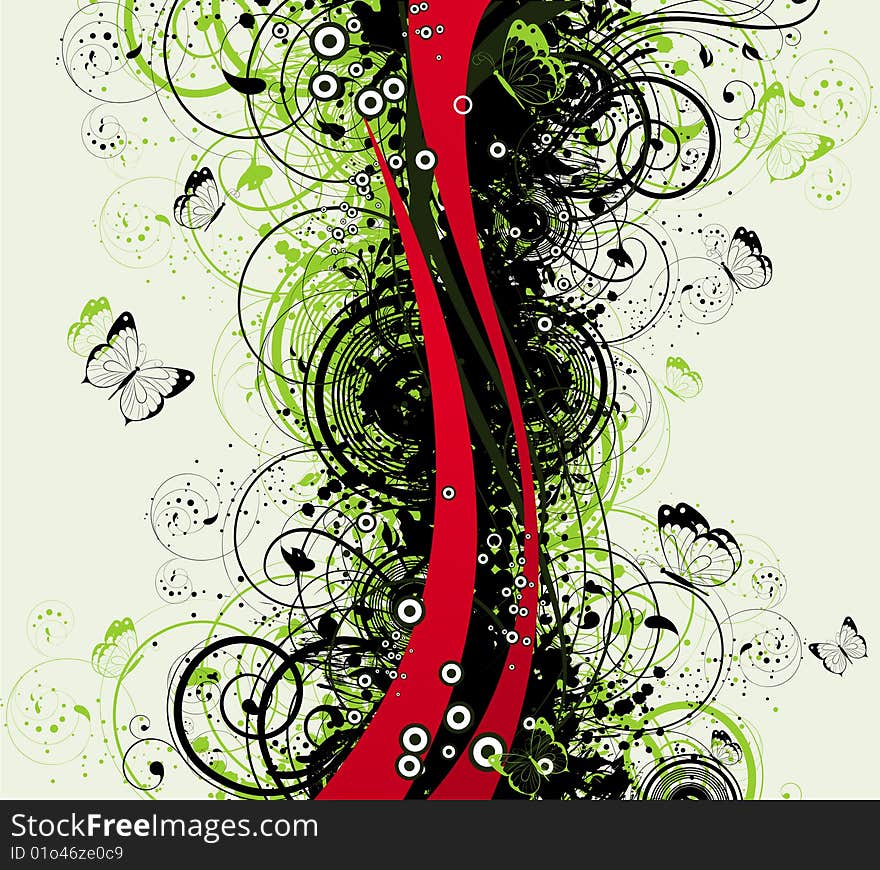 Abstract vector illustration for design. Abstract vector illustration for design.