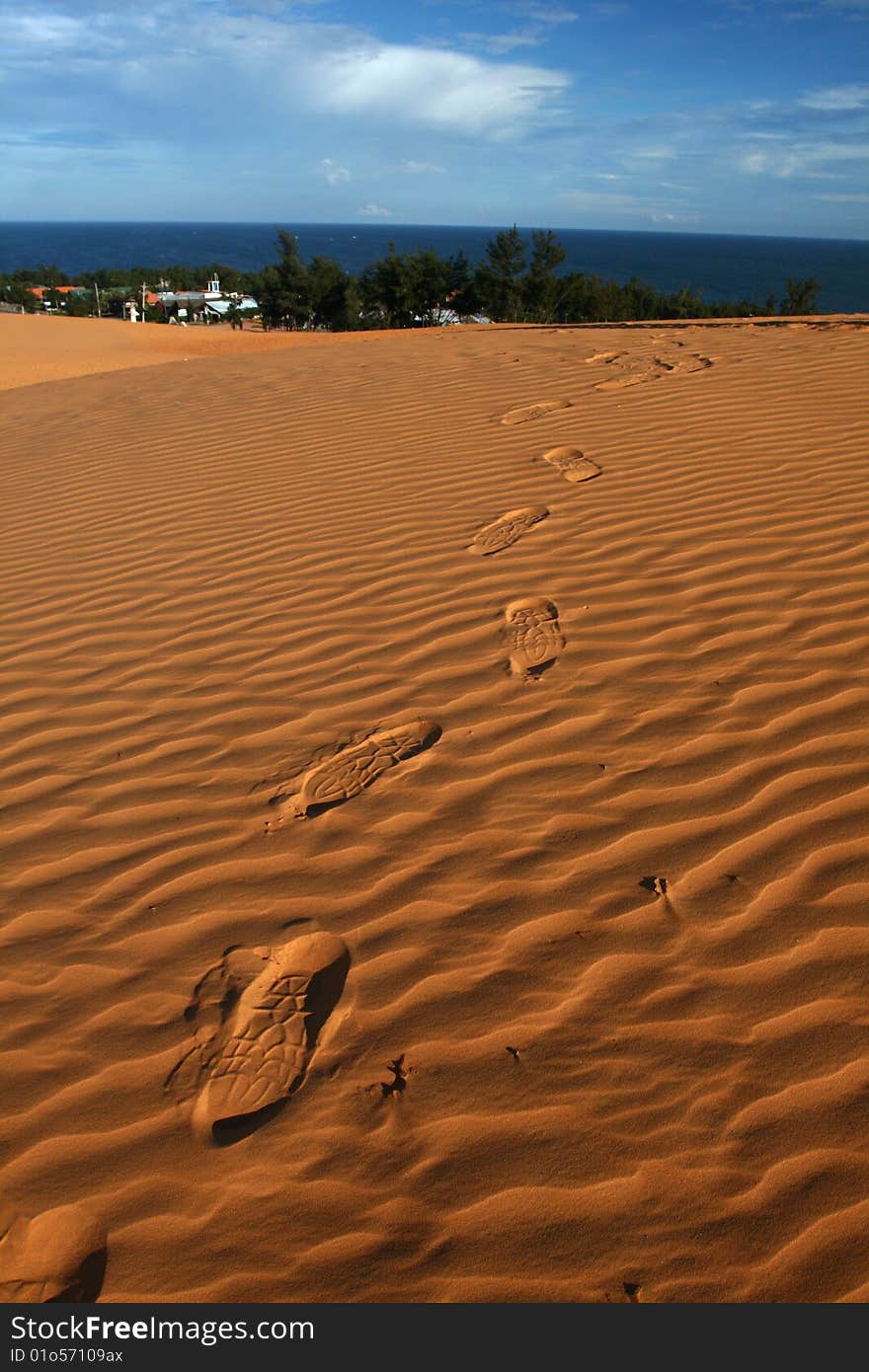 Sand Dunes in Mui Ne, Vietnam