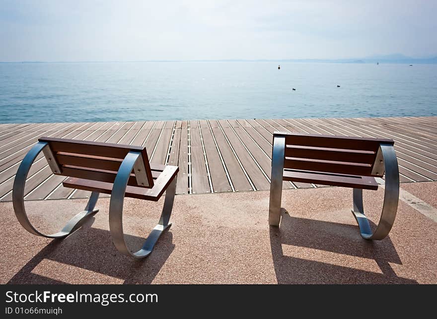 Modern benches