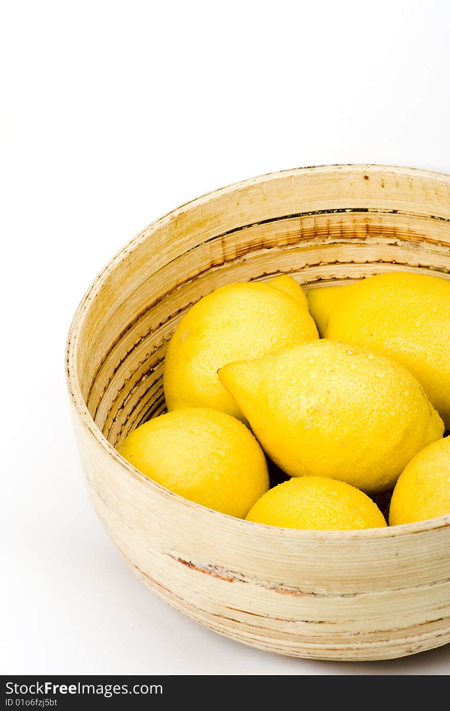 Bowl of lemons