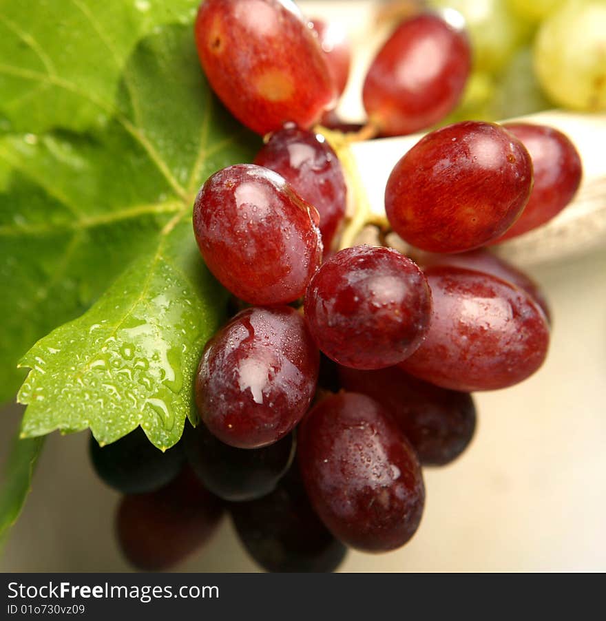 Still-life with grapes