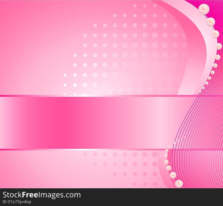 Pink background