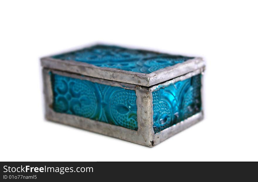 Blue Box as a decoration object