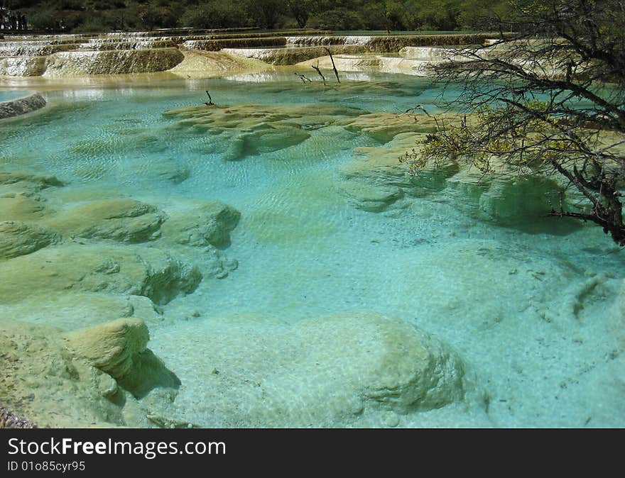 Glamourous Pool in mild of China