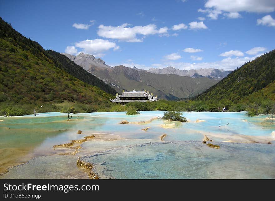 Glamourous Pool in mild of China