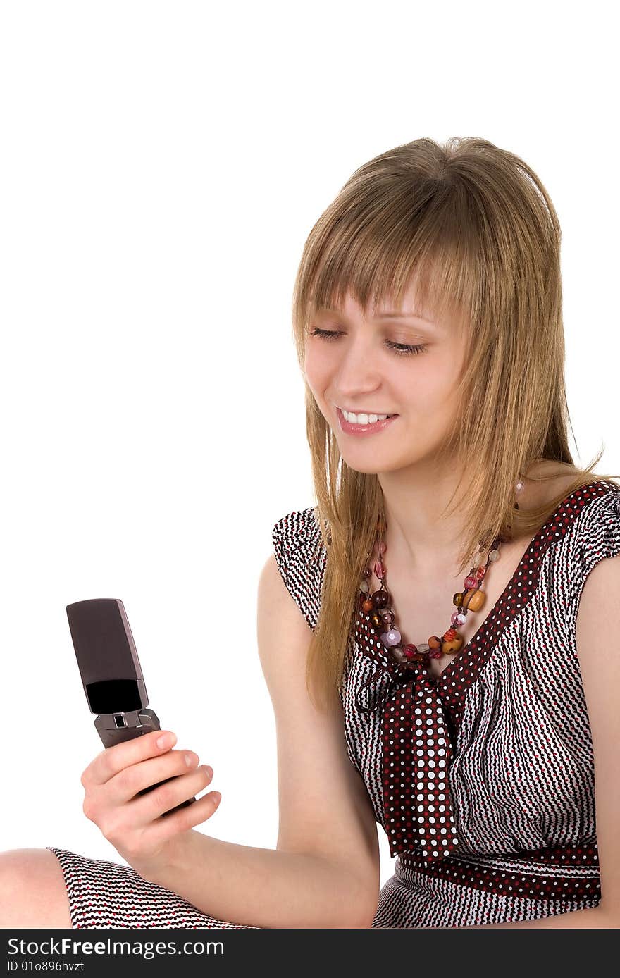 Young Woman With Mobile Phone