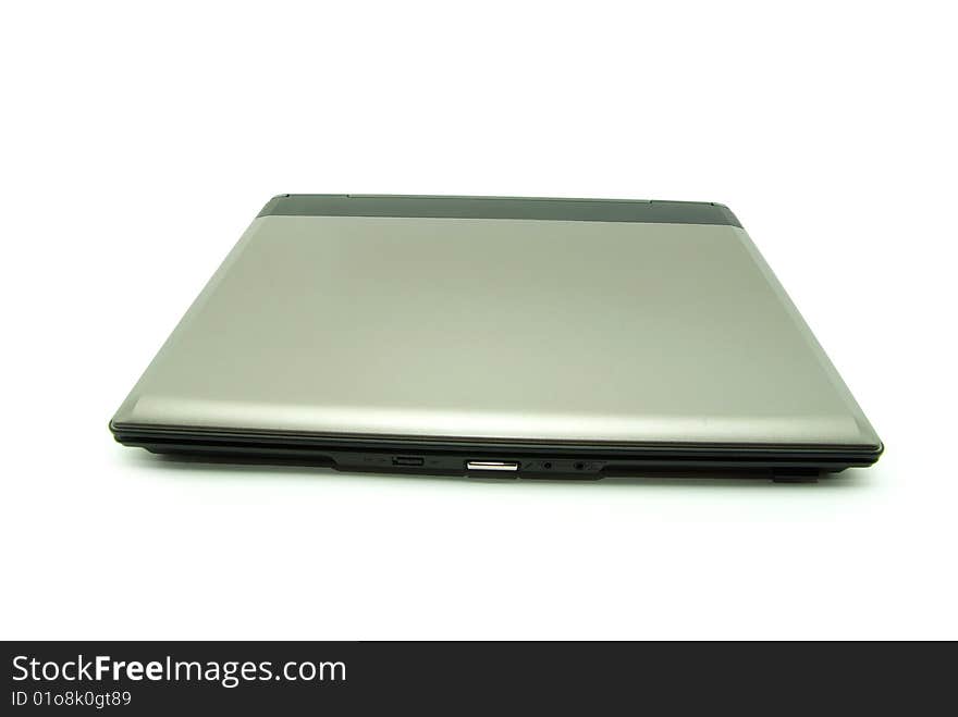 Notebook personal computer on white background. Notebook personal computer on white background