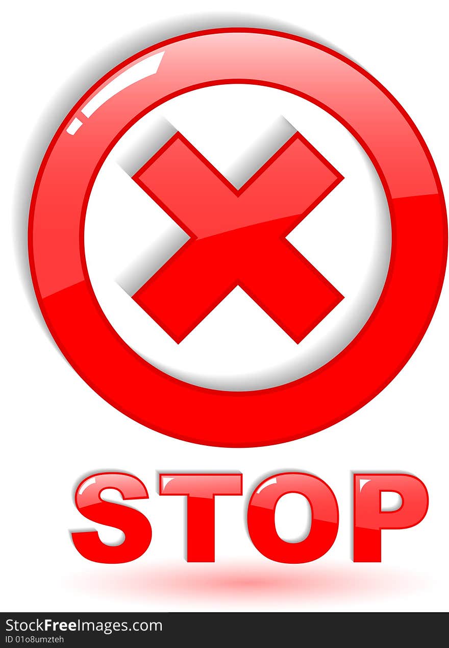 Stop symbol