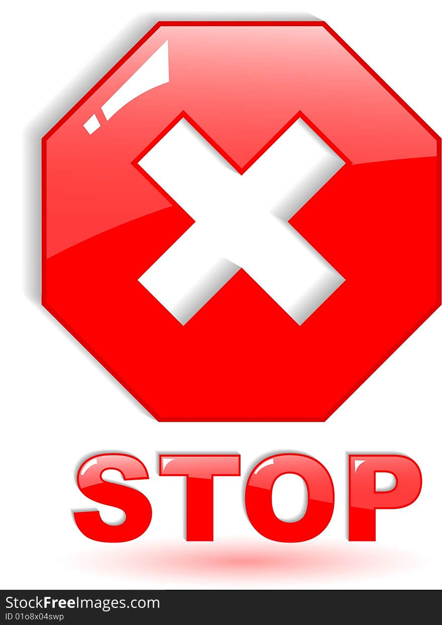 Stop symbol