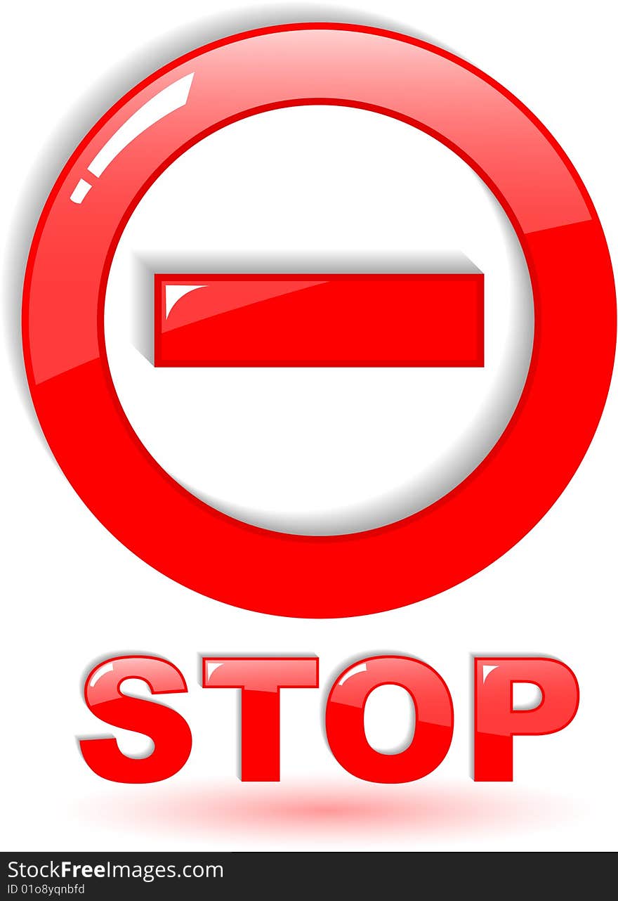 Stop symbol