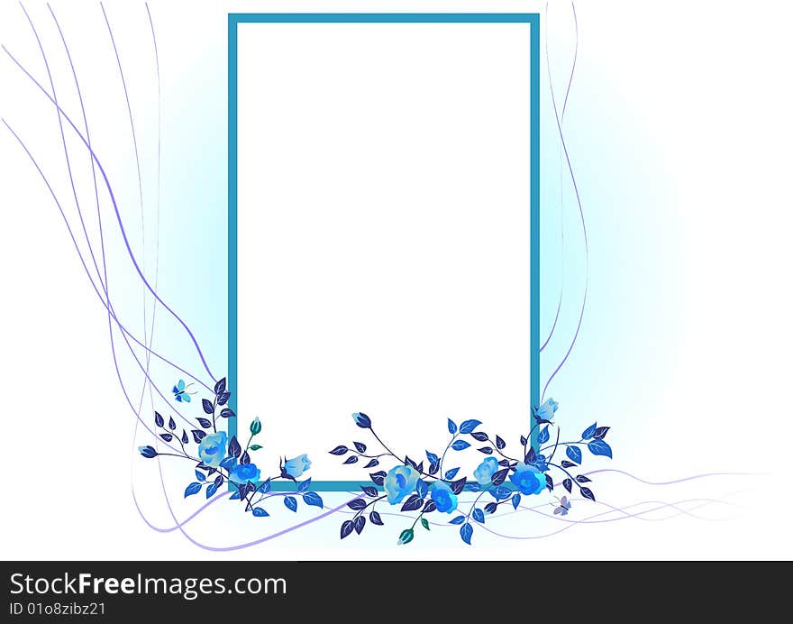 Floral Frame