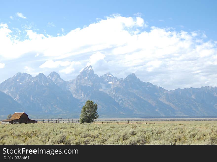 Grand Teton Mormon Row