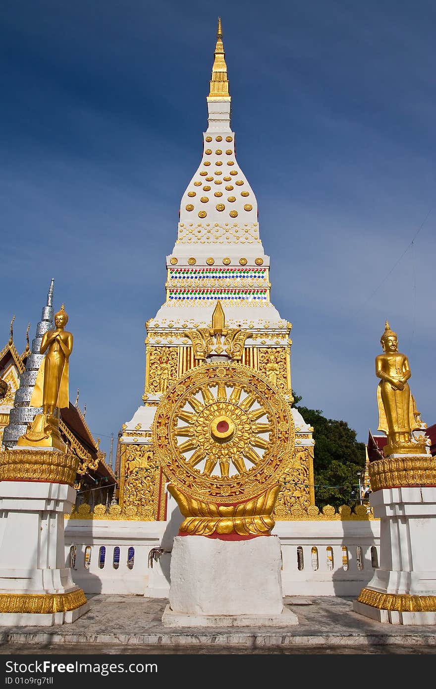 Pagoda in northeast of Thailand