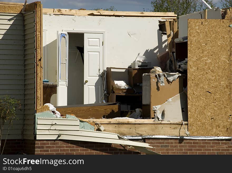 House Destroyed by Tornado