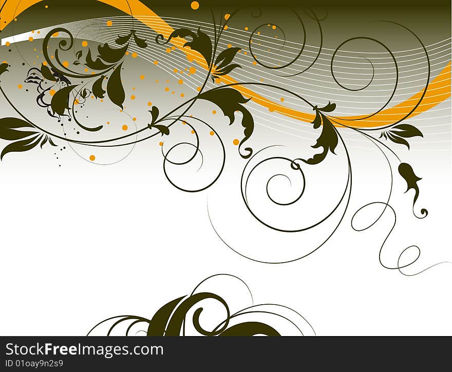 Floral Abstract Background