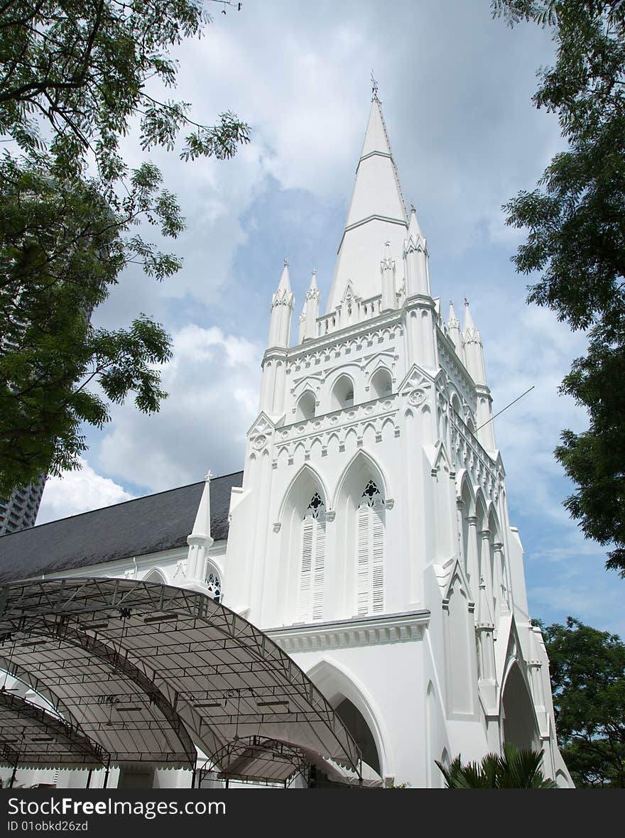 White church exterior