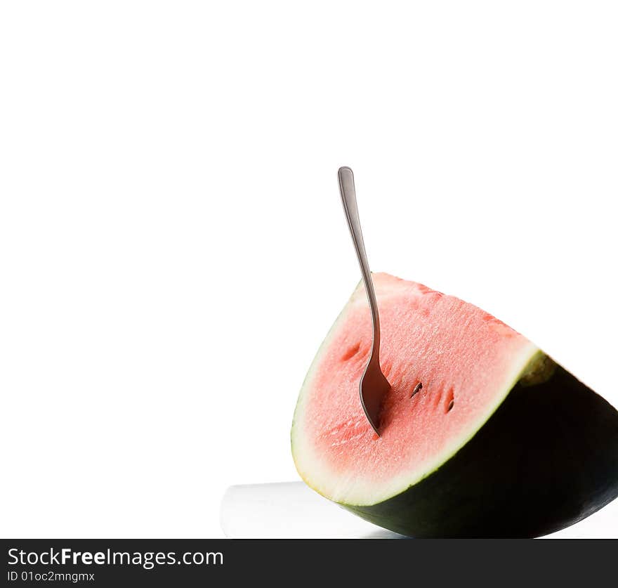 Watermelon isolated on white background