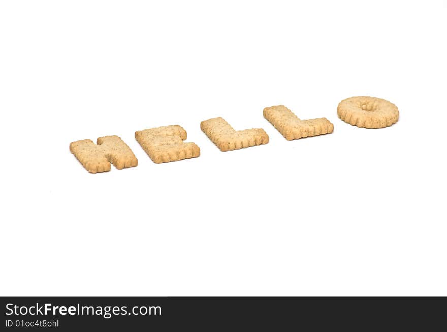 Hello text from cookies