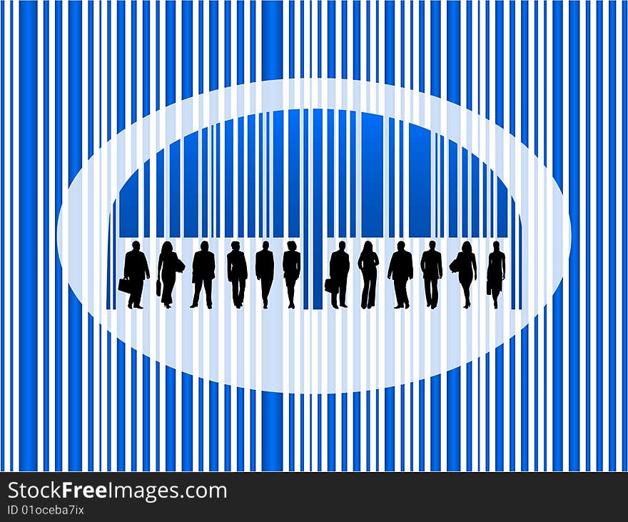 Barcode and people