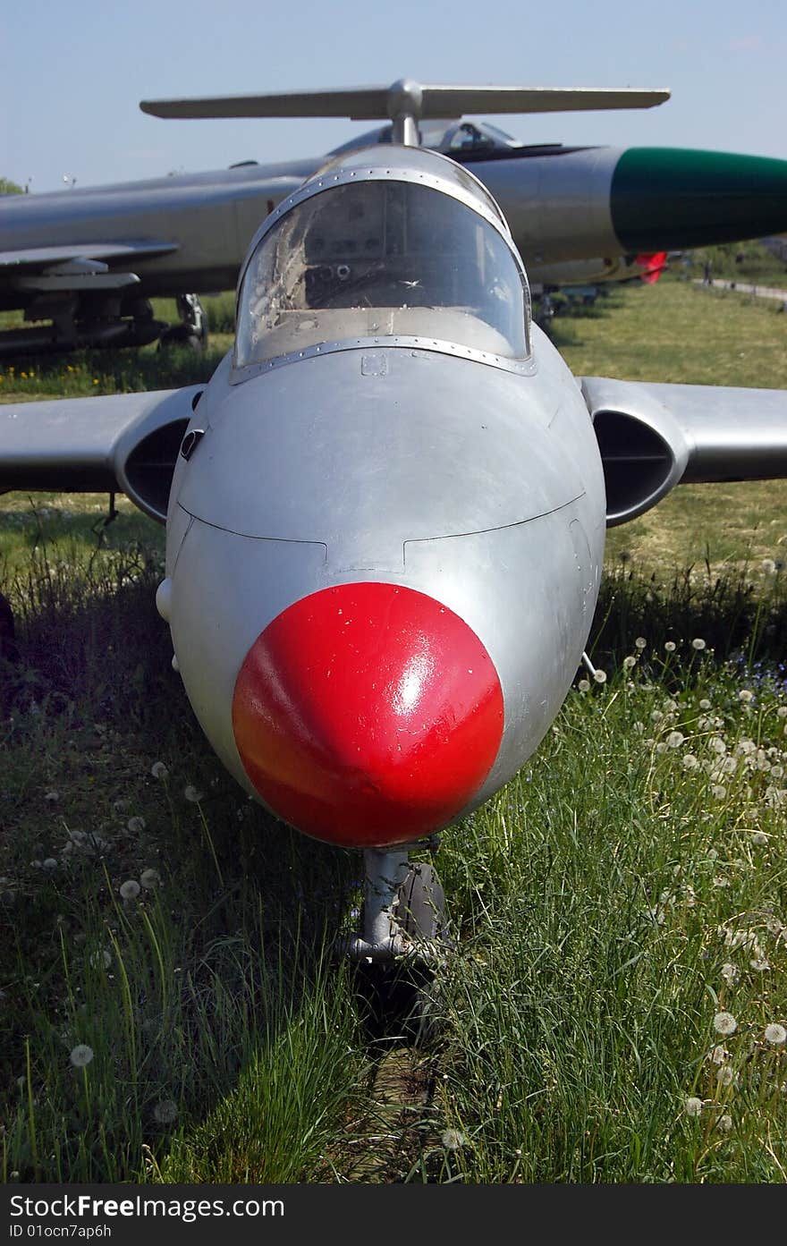 Exhibit of museum of aviation . Kiev,Ukraine (Malorussia)