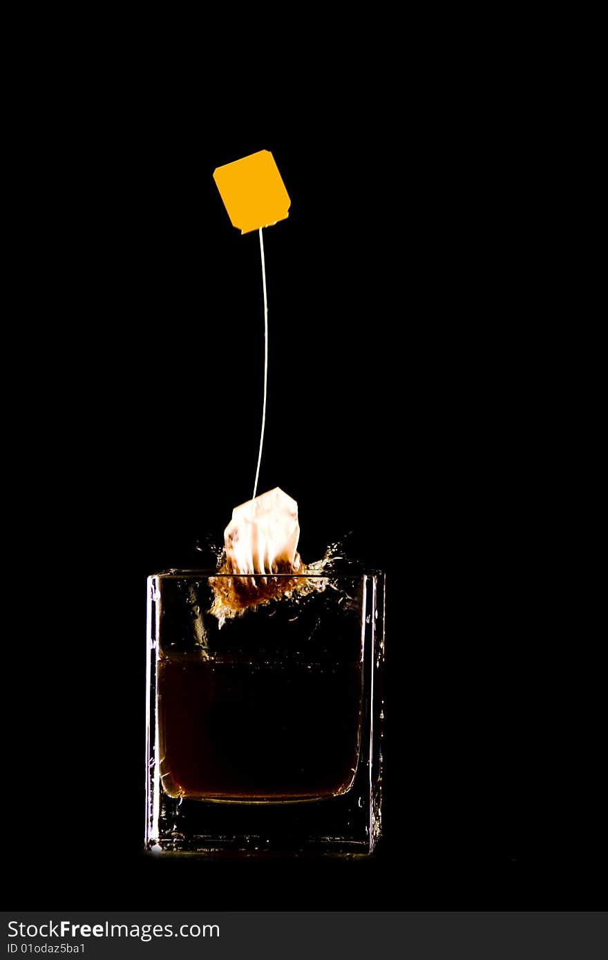 Tea Bag Splash