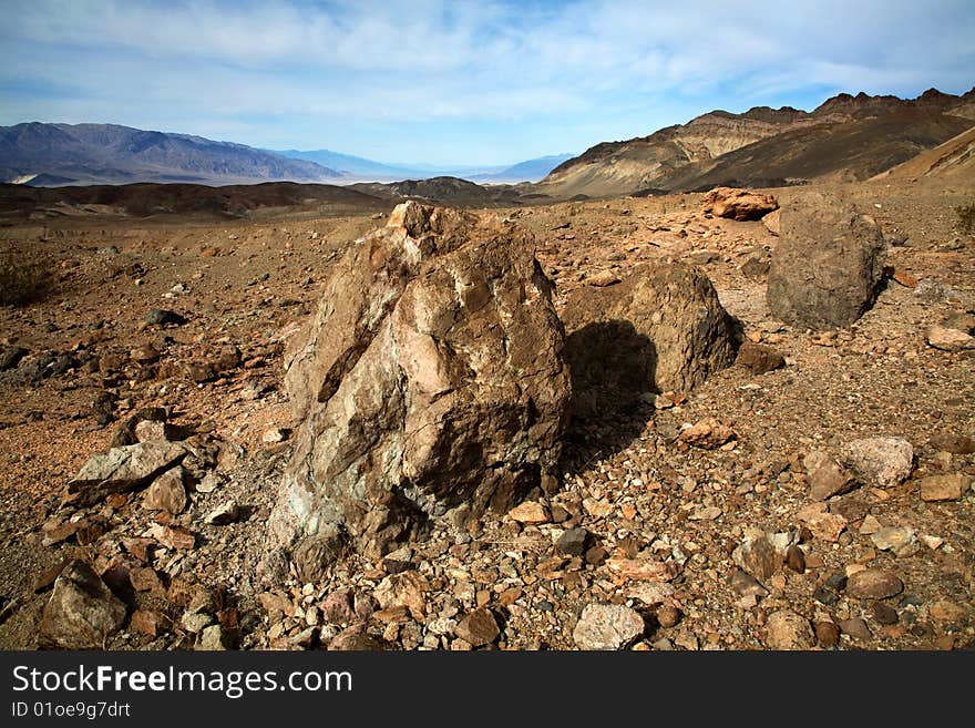 Boulders Along Artists Drive; Death Valley National Park