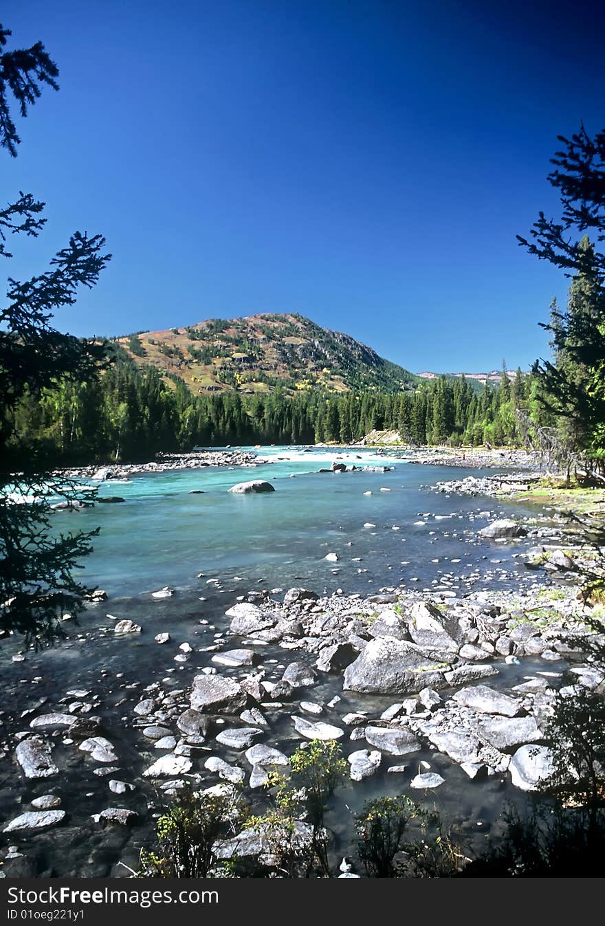 Kanas River,China