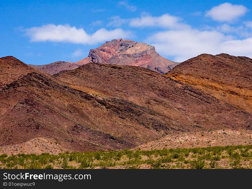 Mountains in Death Valley California