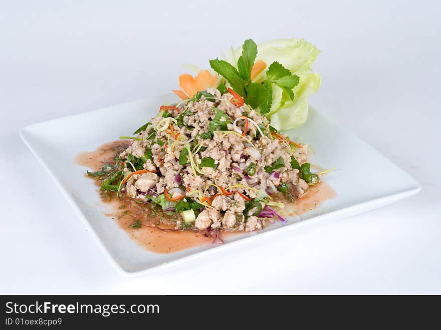 Diced Chicken Salad