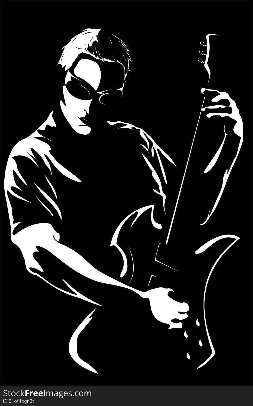 Man with a guitar