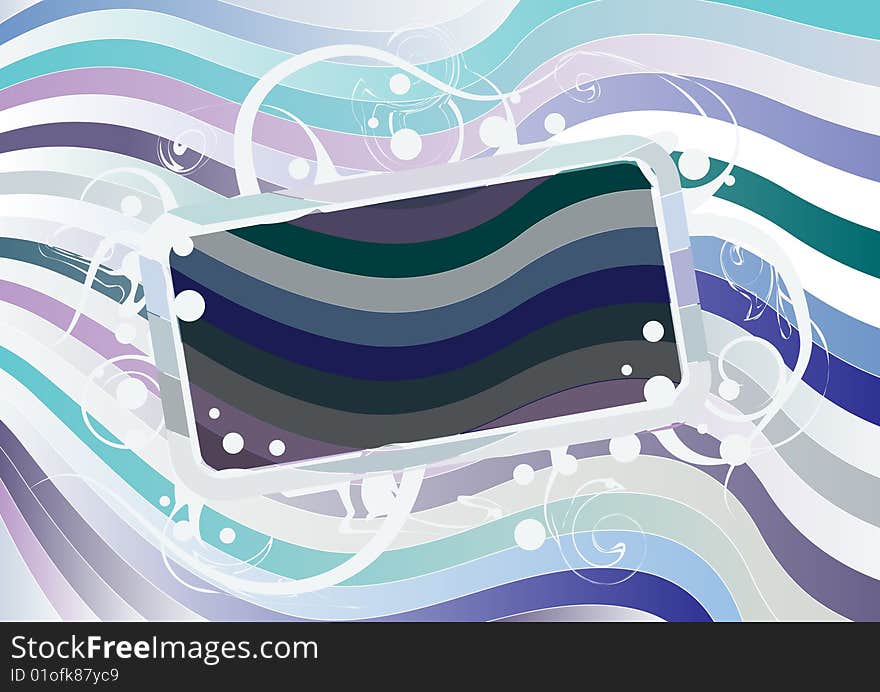 This is a abstract style banner with waves and solid colors for your text. This is a abstract style banner with waves and solid colors for your text