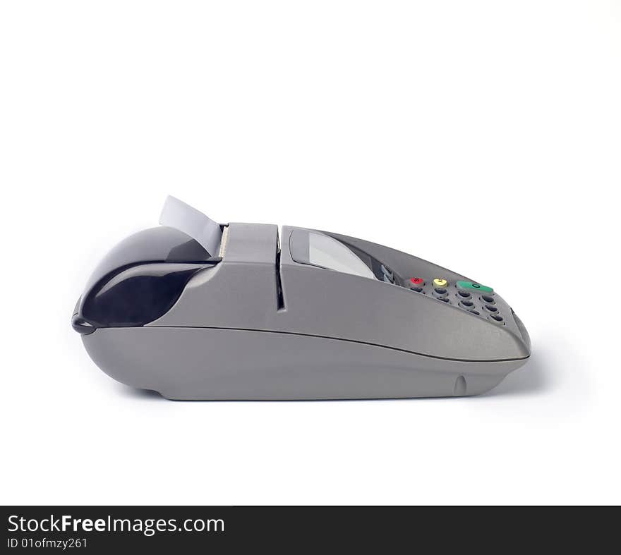 Creditcard reader sideview