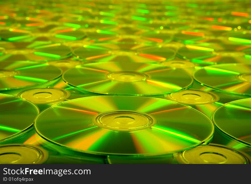 Computer cd background, abstract technology texture