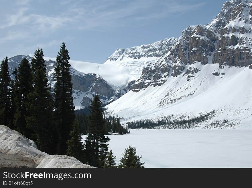 NNorth American Mountains And Glacier