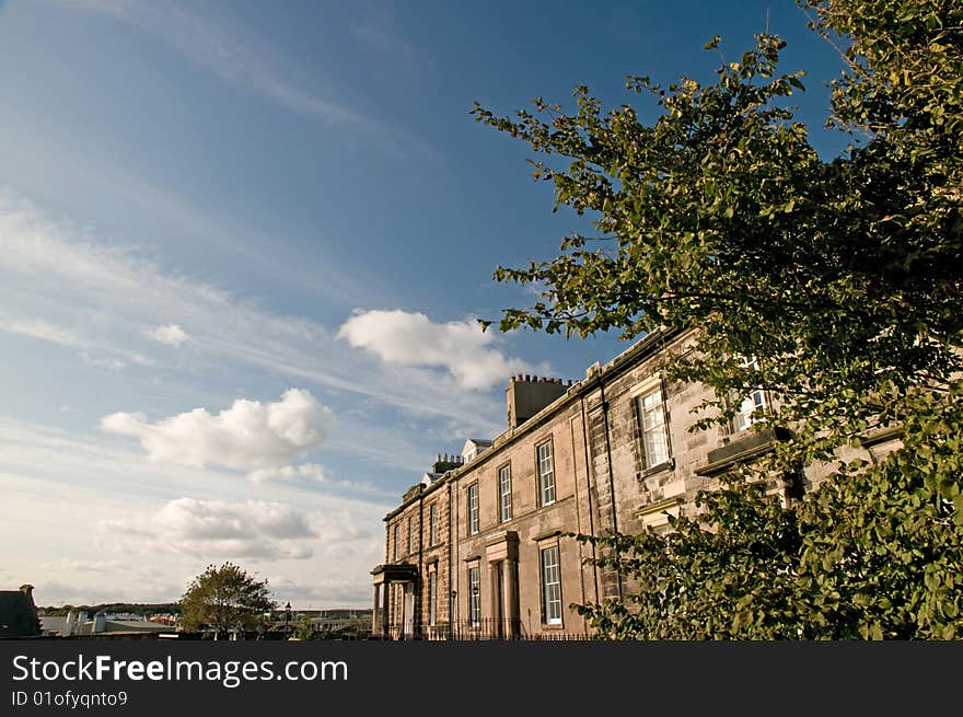 Old buildings in berwick