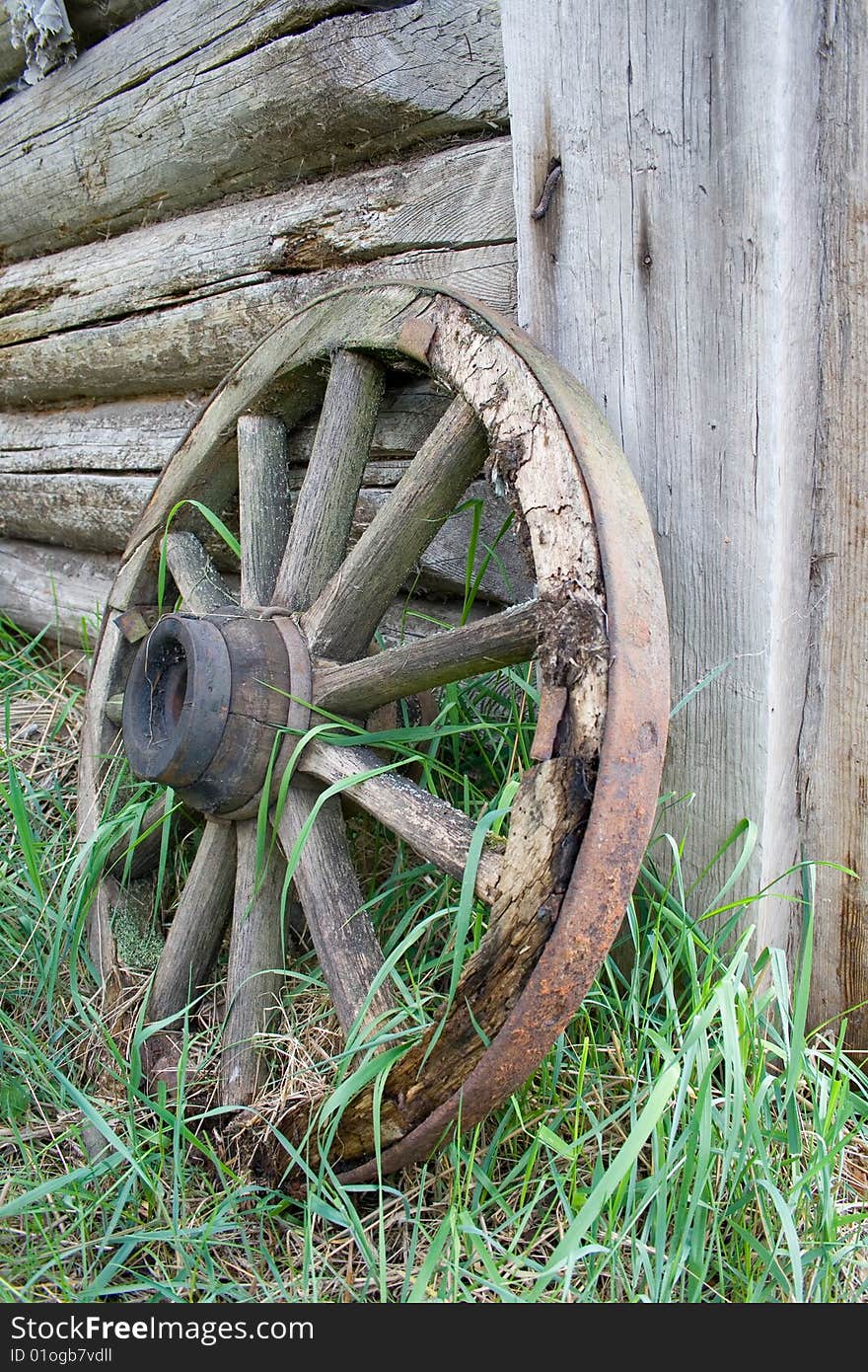 Old wheel.