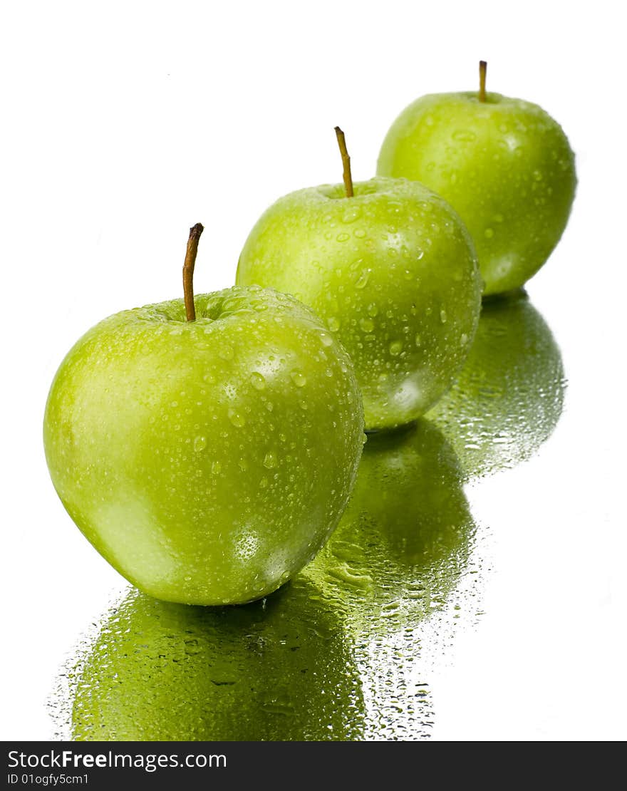 Green apples