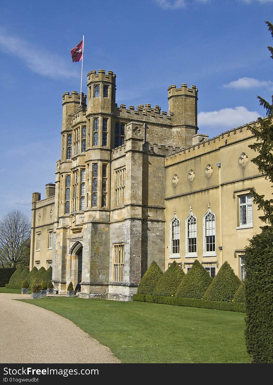 Coughton Court near Stratford-upon-Avon in England