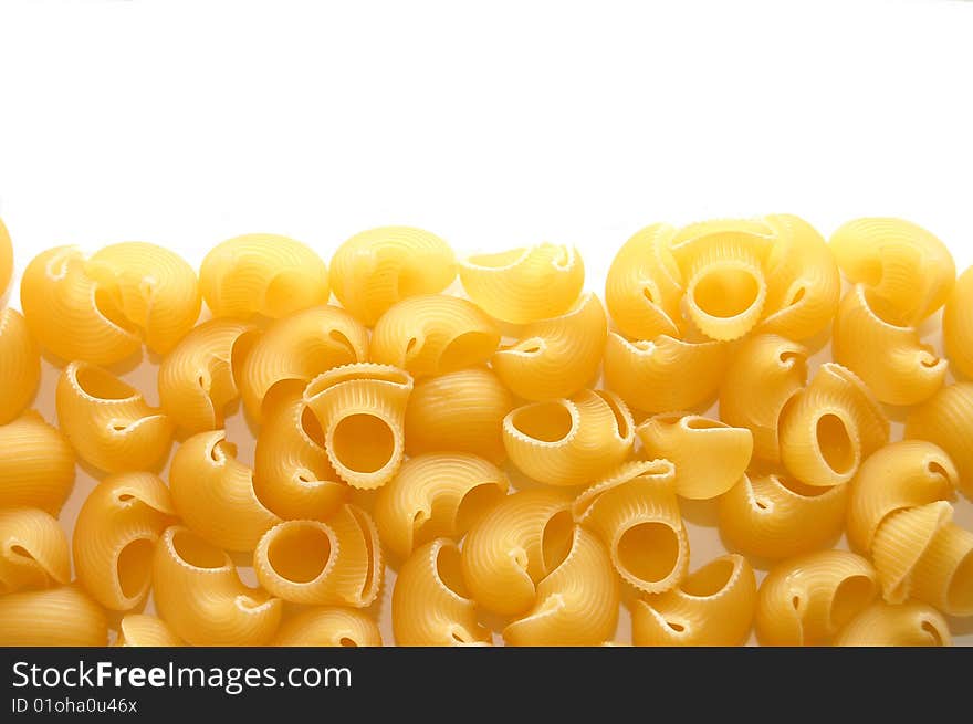 Detail of Macaroni pasta useful as a background