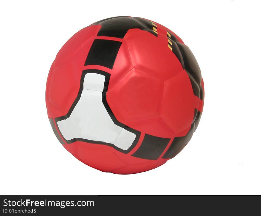 Soccer (football) ball isolated on white background